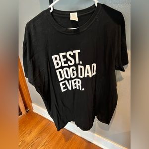 Best dog dad tee shirt